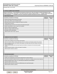 NAVPERS Form 12430/1 Performance Appraisal Review, Page 2