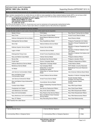 Form NPPSC1900/1 Separations Questionnaire, Page 2