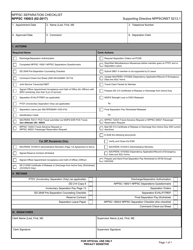 Chapter Separation Checklist.pdf Form NPPSC1900/1 - Fill Out, Sign Online and Download Fillable PDF ...