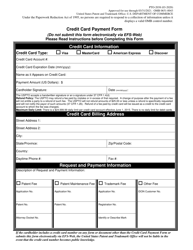 Form PTO-2038 Credit Card Payment Form, Page 3