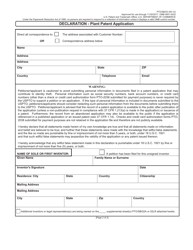 Form PTO/SB/03 Plant Patent Application (35 Usc 161) Declaration (37 Cfr 1.63), Page 2