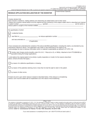 Form PTO/SB/51 &quot;Reissue Application Declaration by the Inventor&quot;