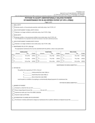 Form PTO/SB/66 Petition to Accept Unintentionally Delayed Payment of Maintenance Fee in an Expired Patent (37 Cfr 1.378(B)), Page 2