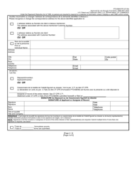 Form PTO/SB/82FR Power of Attorney or Revocation of Power of Attorney With a New Power of Attorney and Change of Correspondence Address (English/French), Page 2