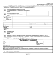 Form PTO/SB/82IT Power of Attorney or Revocation of Power of Attorney With a New Power of Attorney and Change of Correspondence Address (English/Italian), Page 2