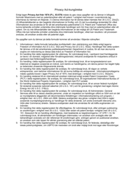 Form PTO/SB/82SE Power of Attorney or Revocation of Power of Attorney With a New Power of Attorney and Change of Correspondence Address (English/Swedish), Page 3