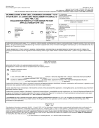 Form PTO/SB/104 Declaration for Utility or Design Patent Application (37 Cfr 1.63) (English/Italian)