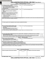 AE Form 380-85D AE Facility Tempest Countermeasures Review Questionnaire, Page 2