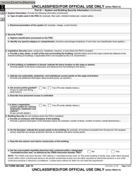 AE Form 380-85E AE Protected Distribution System Technical-Review Worksheet, Page 2