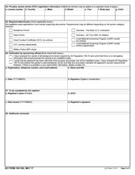 AE Form 190-16A Application for Installation Access, Page 2