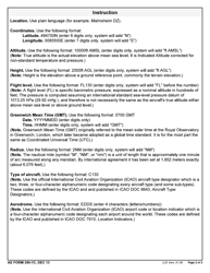 AE Form 350-1C Army Flight Operation Detachment Parachuting Activities/Exercise Request, Page 2