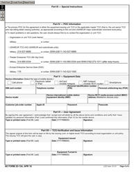 AE Form 25-13A Army in Europe Mobile Device User Agreement, Page 4