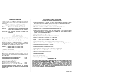 Form FO247 Transmittal of Registration Applications - California, Page 2