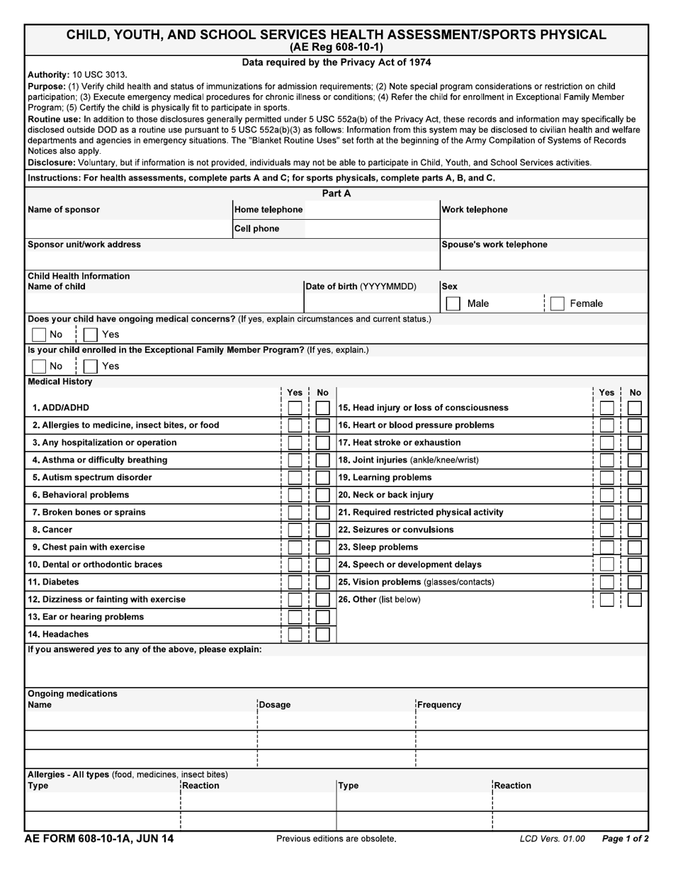 Ae Form 608 10 1a Fill Out Sign Online And Download Fillable Pdf Templateroller 1264