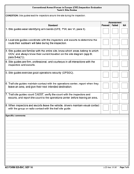 AE Form 525-50C Conventional Armed Forces in Europe (Cfe) Inspection Evaluation, Page 7