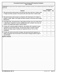 AE Form 525-50C Conventional Armed Forces in Europe (Cfe) Inspection Evaluation, Page 8