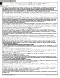 AE Form 525-13C Contract Requirements Package Antiterrorism/Operations Security Review Coversheet, Page 2