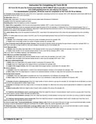 AE Form 55-1N Road Movement Bid Credit Granted (English/German), Page 2
