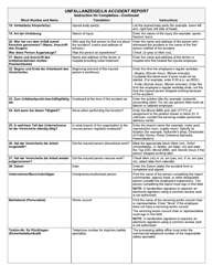 AE Form 385-10A (TEMP) Ln Accident Report (English/German), Page 10
