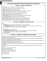 AE Form 220-5C Usareur Movement Directive Worksheet, Page 2