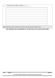 Form LA00 Part A Application Form Contact and Land Details - Queensland, Australia, Page 6