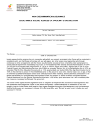 Ga Doas Surplus Property Eligibility Application - Georgia (United States), Page 3