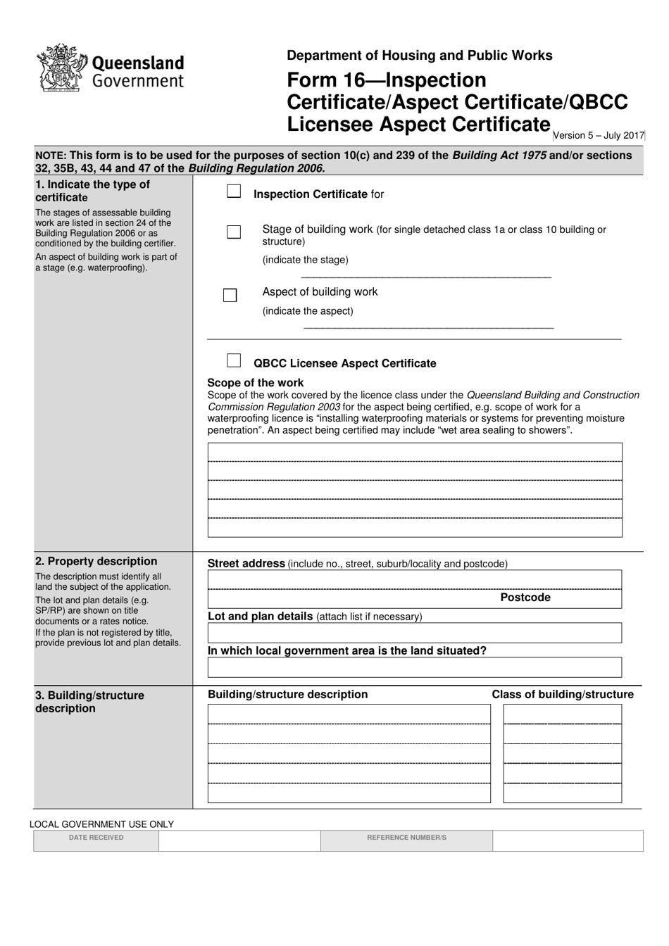 online building estimate form