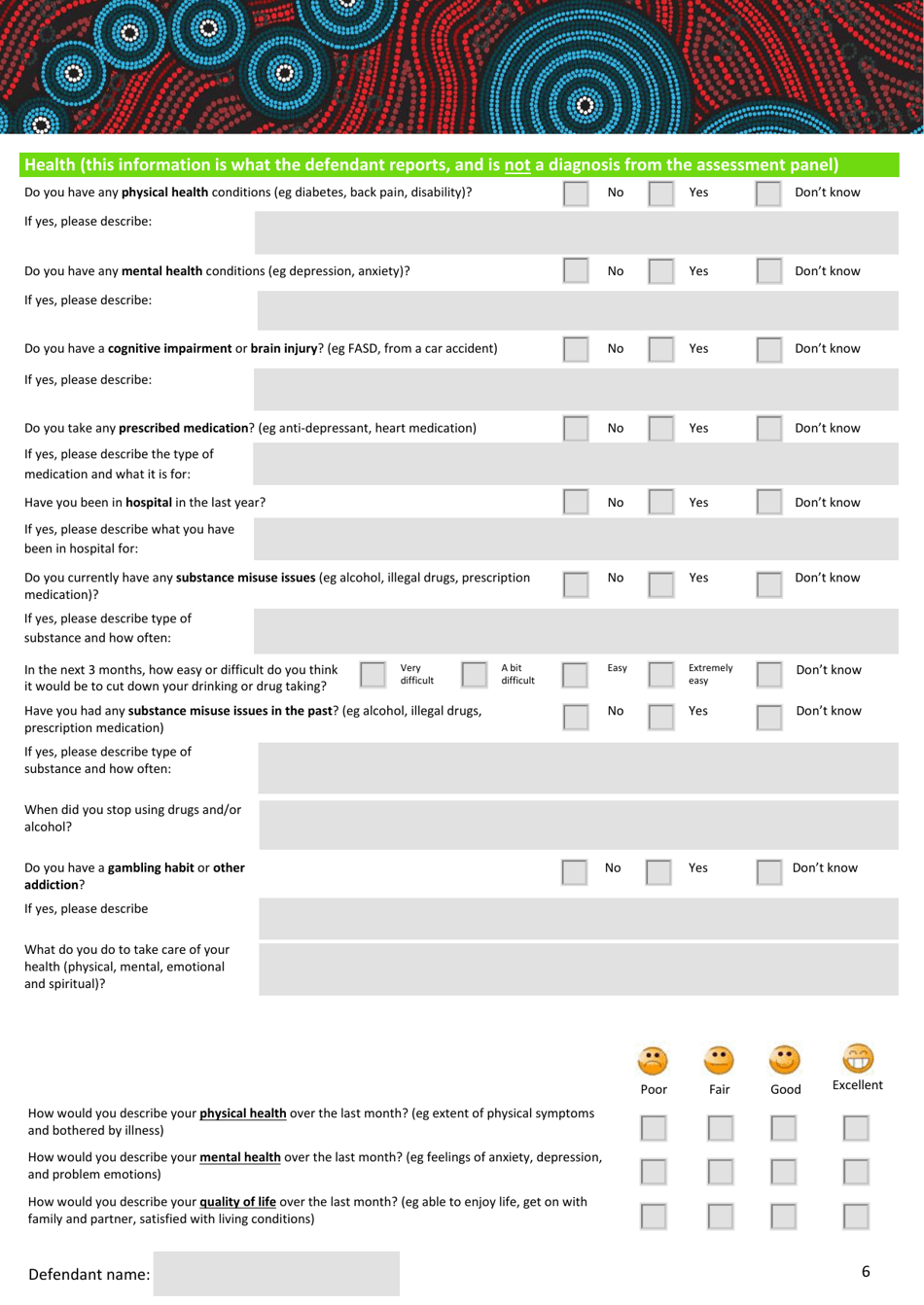 Murri Court Entry Report - Queensland, Australia, Page 6