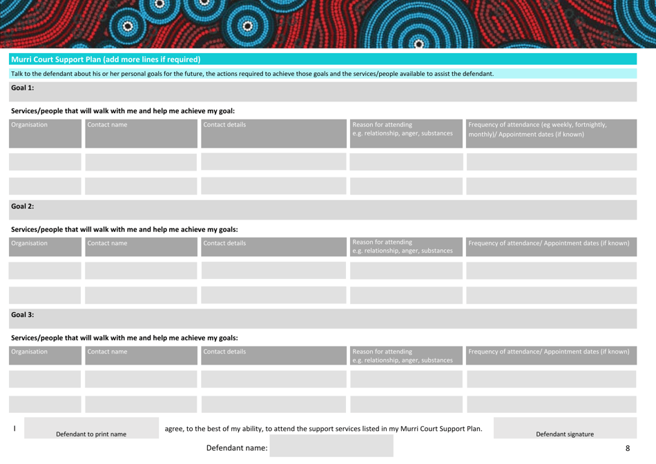 Murri Court Entry Report - Queensland, Australia, Page 8