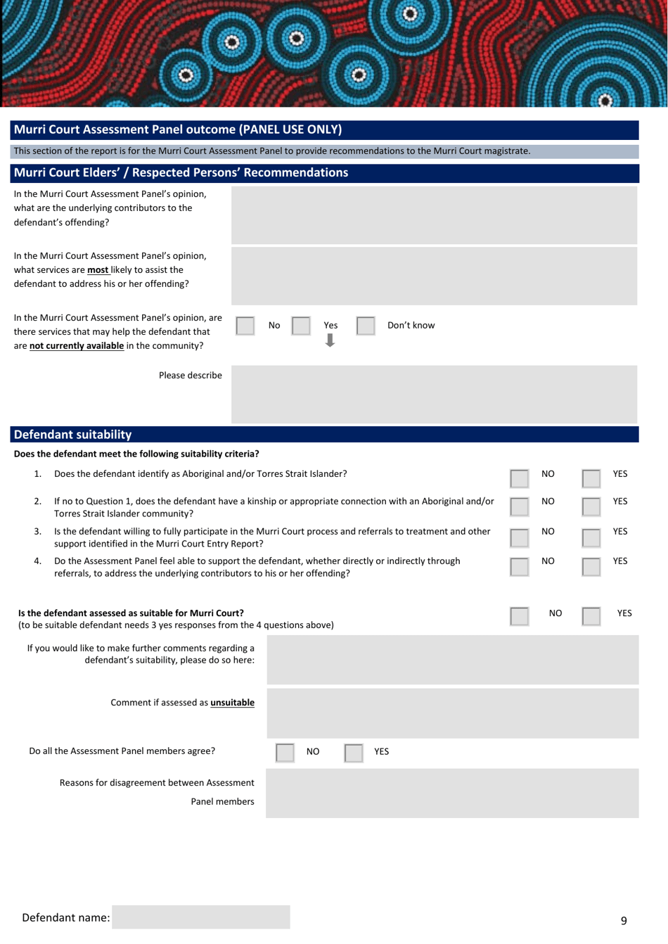 Murri Court Entry Report - Queensland, Australia, Page 9