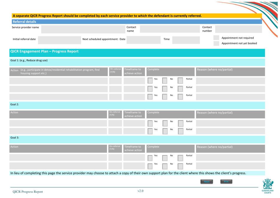 Qicr Progress Report - Queensland, Australia, Page 3