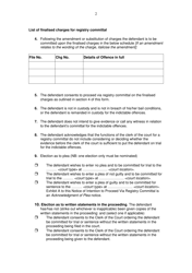 Annexure B Notice of Intention to Proceed via Registry Committal on Amended / Substitute Charges - Queensland, Australia, Page 2