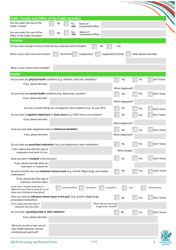 Qicr Screening and Referral Form - Queensland, Australia, Page 4