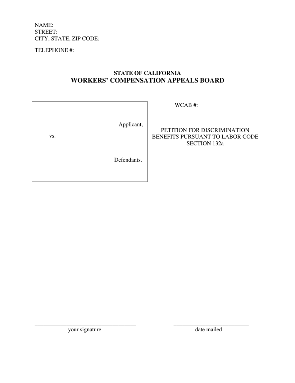 california-petition-for-discrimination-benefits-pursuant-to-labor-code