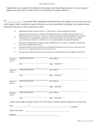 QME Form 110 Qme Appointment Notification Form - California, Page 2