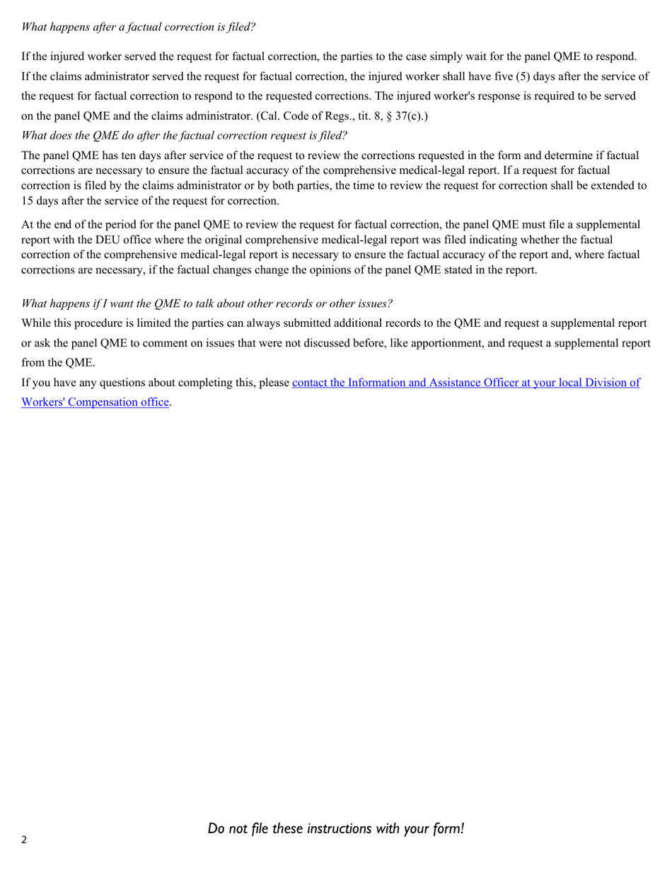 QME Form 37 Fill Out, Sign Online and Download Fillable PDF