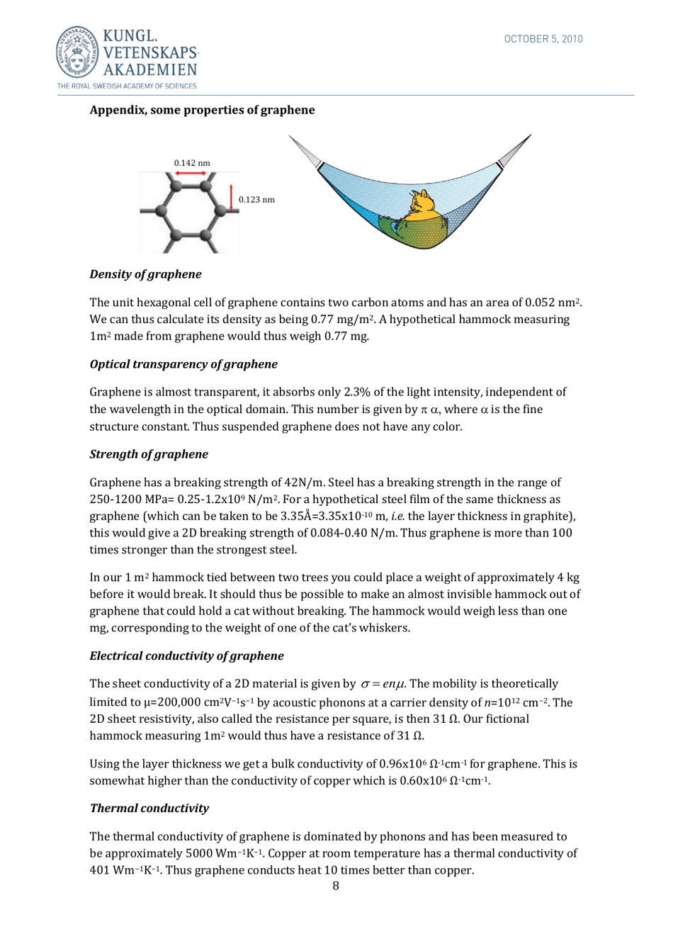 Scientific Background on the Nobel Prize in Physics 2010 - the Royal Swedish Academy of Sciences, Page 9