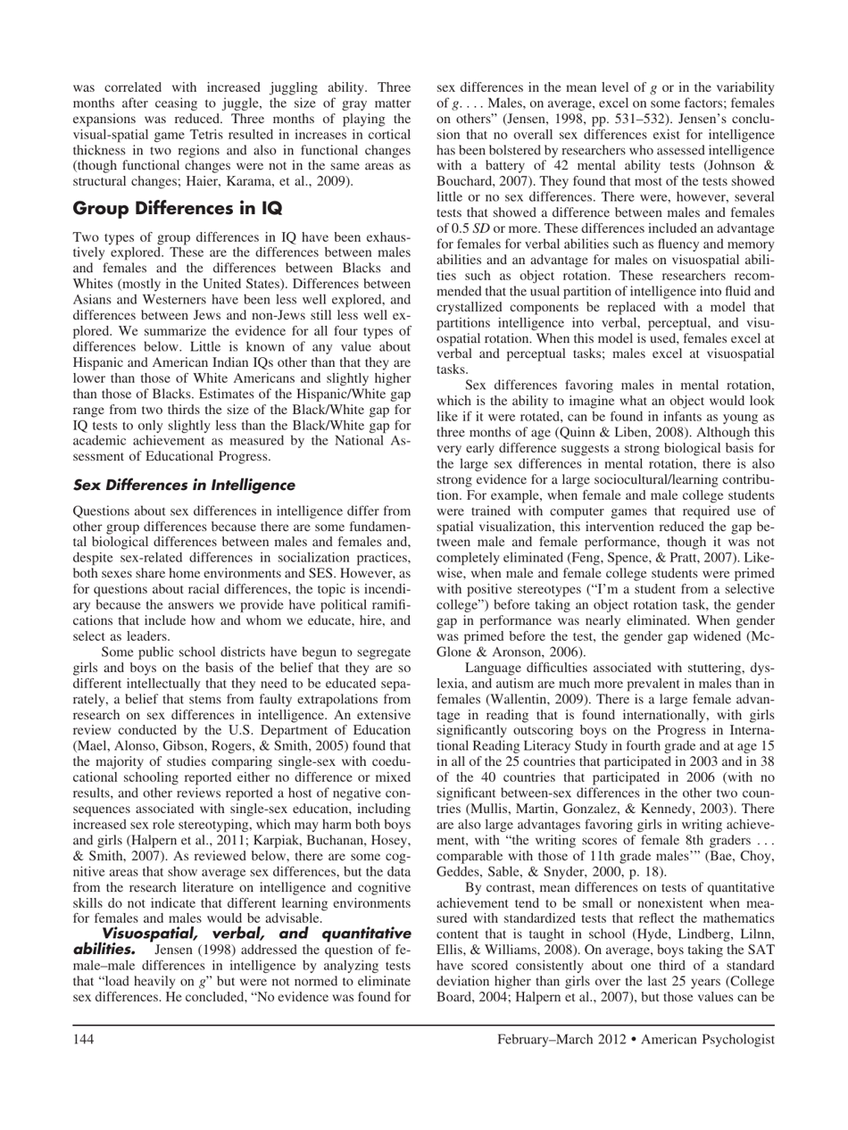 Intelligence: New Findings and Theoretical Developments - American Psychologist, Page 15