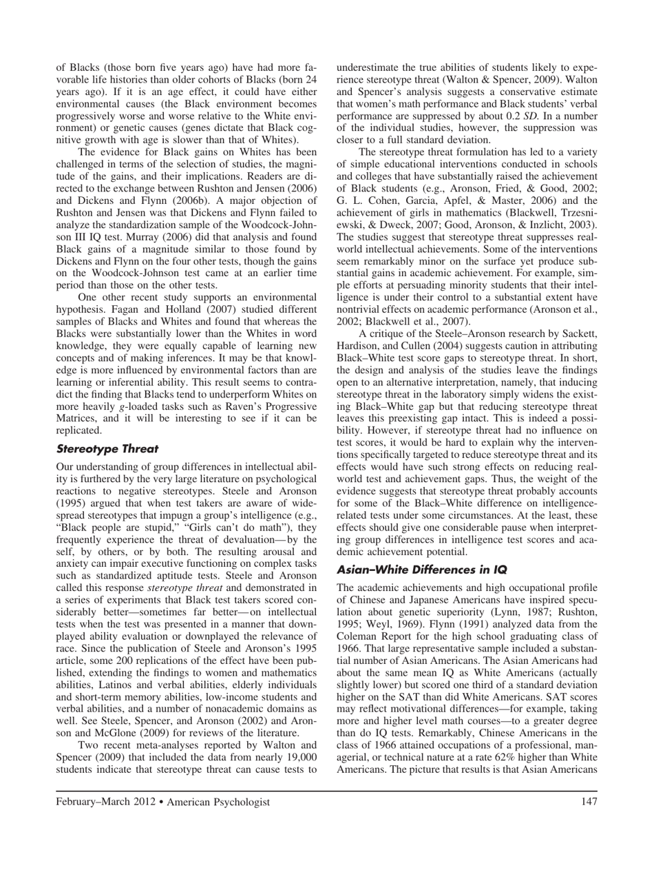 Intelligence: New Findings and Theoretical Developments - American Psychologist, Page 18