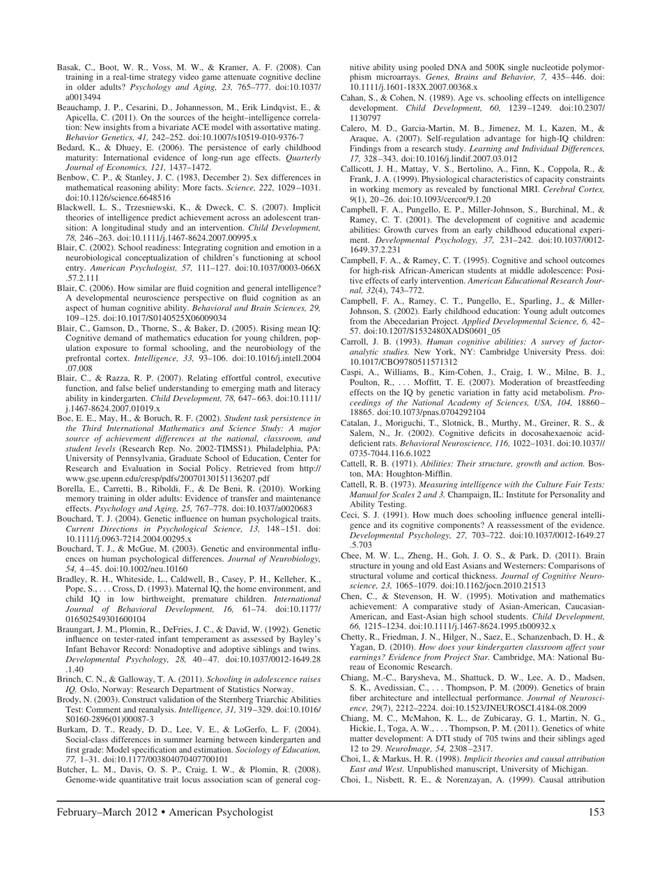 Intelligence: New Findings and Theoretical Developments - American Psychologist, Page 24