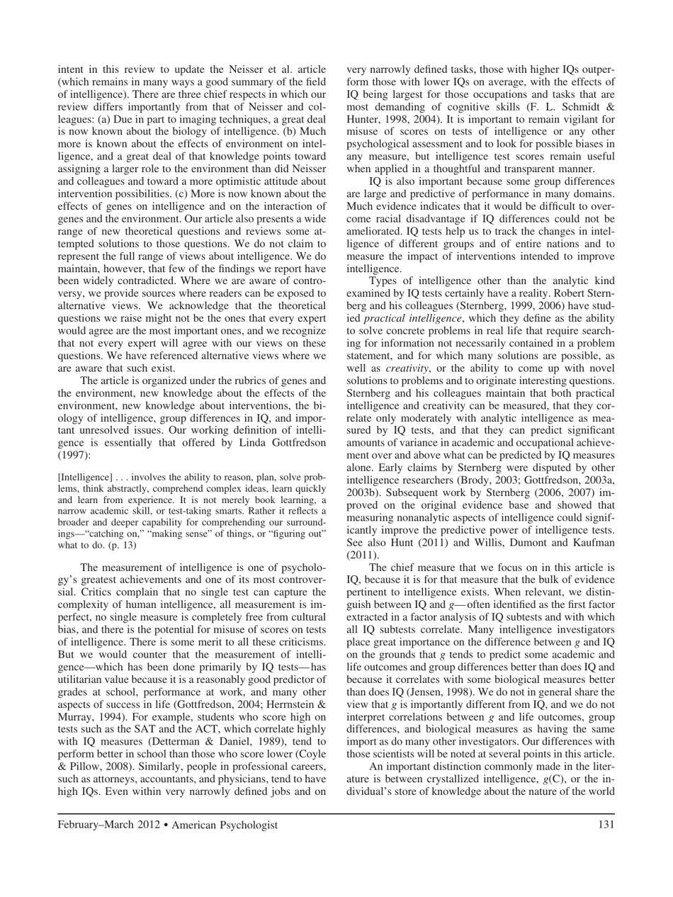 Intelligence: New Findings and Theoretical Developments - American Psychologist, Page 2