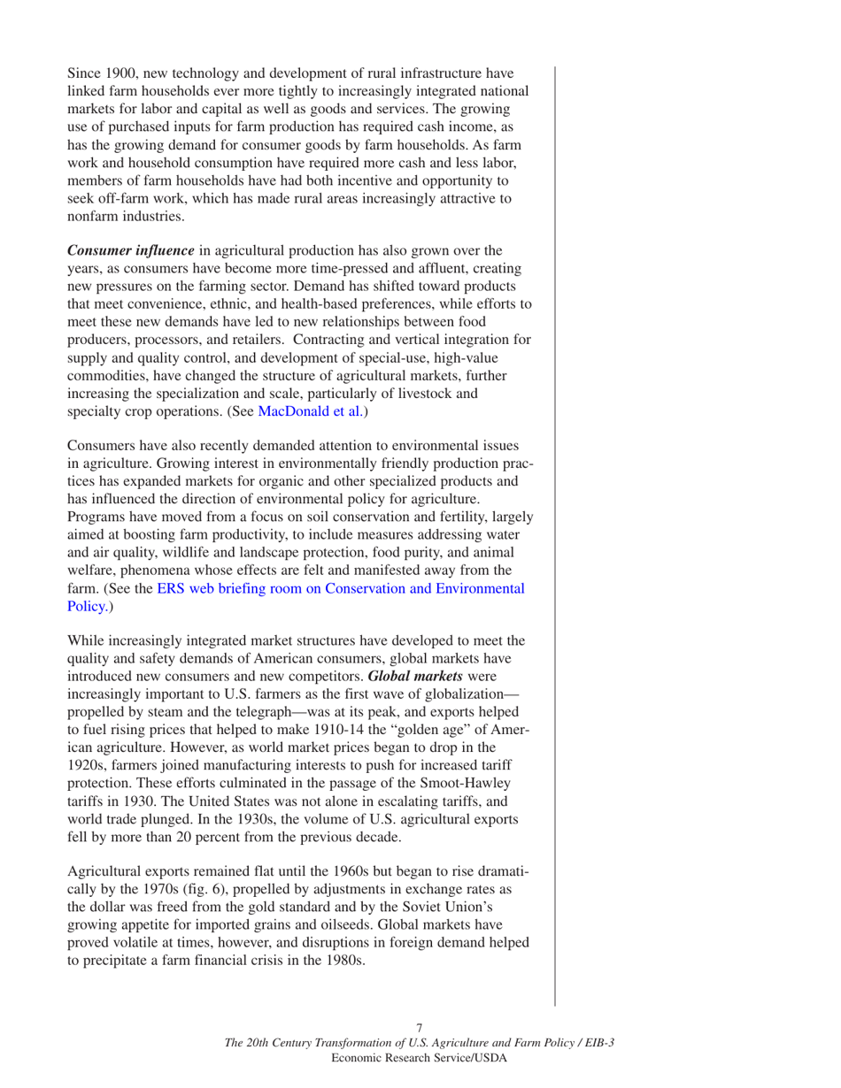 The 20th Century Transformation of U.S. Agriculture and Farm Policy, Page 10