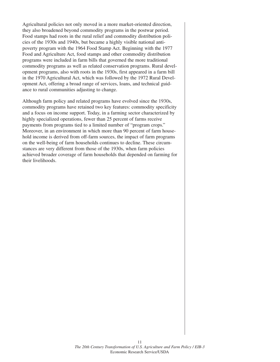 The 20th Century Transformation of U.S. Agriculture and Farm Policy, Page 14