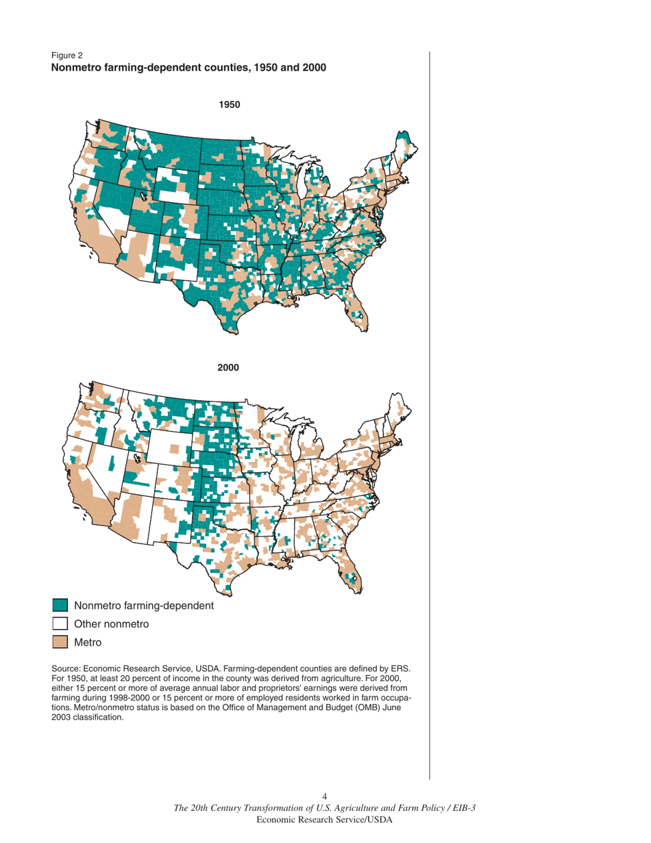 The 20th Century Transformation of U.S. Agriculture and Farm Policy, Page 7