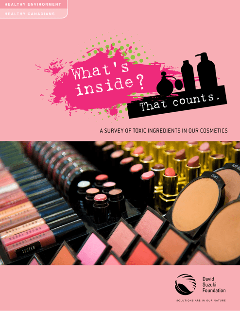What's Inside? That Counts a Survey of Toxic Ingredients in Our Cosmetics - Document Cover