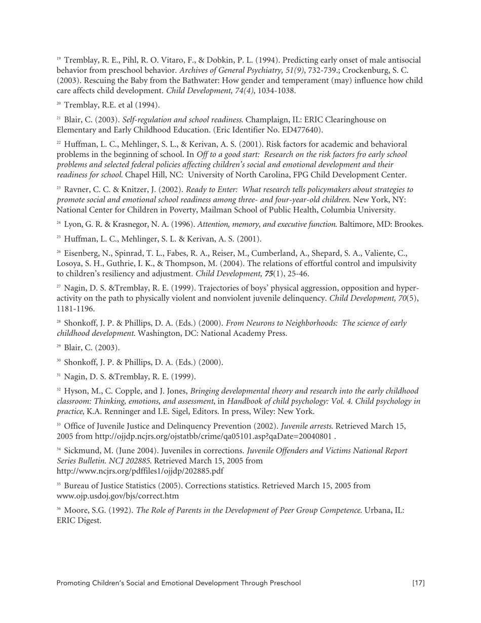 Promoting Childrens Social and Emotional Development Through Preschool Education - Nieer, Page 17