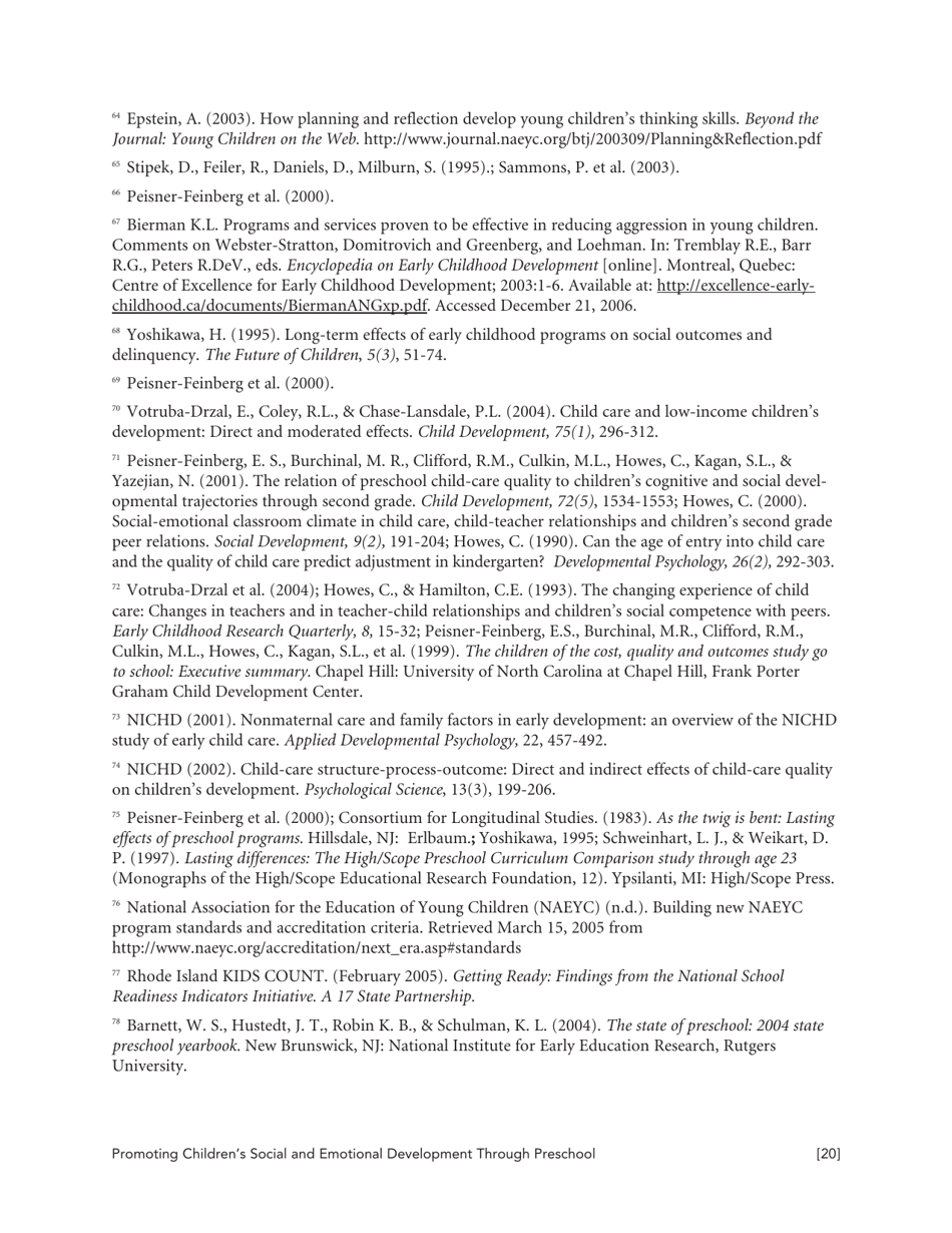 Promoting Childrens Social and Emotional Development Through Preschool Education - Nieer, Page 20