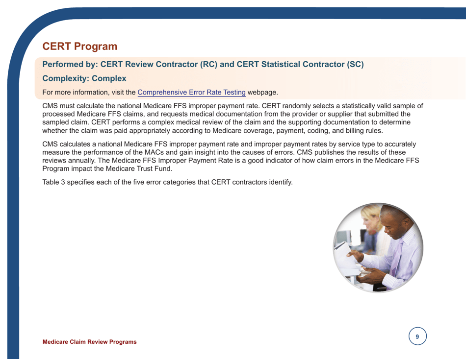 Form ICN006973 Medicare Claim Review Programs, Page 9