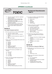 Report on Test Takers Worldwide: the Toeic Listening and Reading Test, Page 30