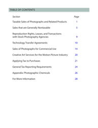 Publication 68 - Tax Tips for Photographer, Photo Finishers, and Film Processing Laboratories - California, Page 3